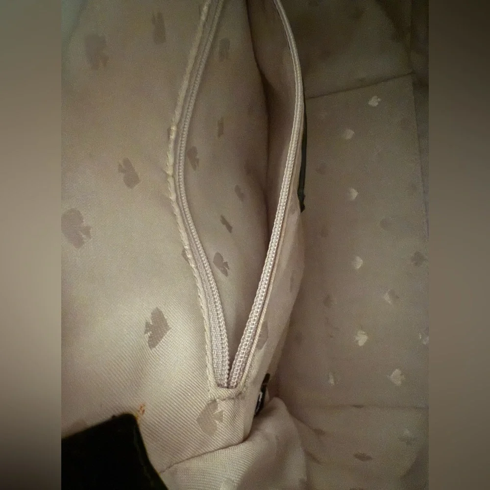 Kate Spade Jeanne Satchel Crossbody Handbag‎ Cream/Black Purse